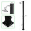 Altmar Solar Powered Temperature Controlled Portable Free Standing Outdoor Shower and Footwash Spout