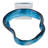 Bixler Statement Twist Sculpture With Crystal Base - Modern Home Decor Accent And Decorative Objects - Ideal Decorations For Living Room, Figurines And Statues - 11.5", Blue-1842899045-1842899043