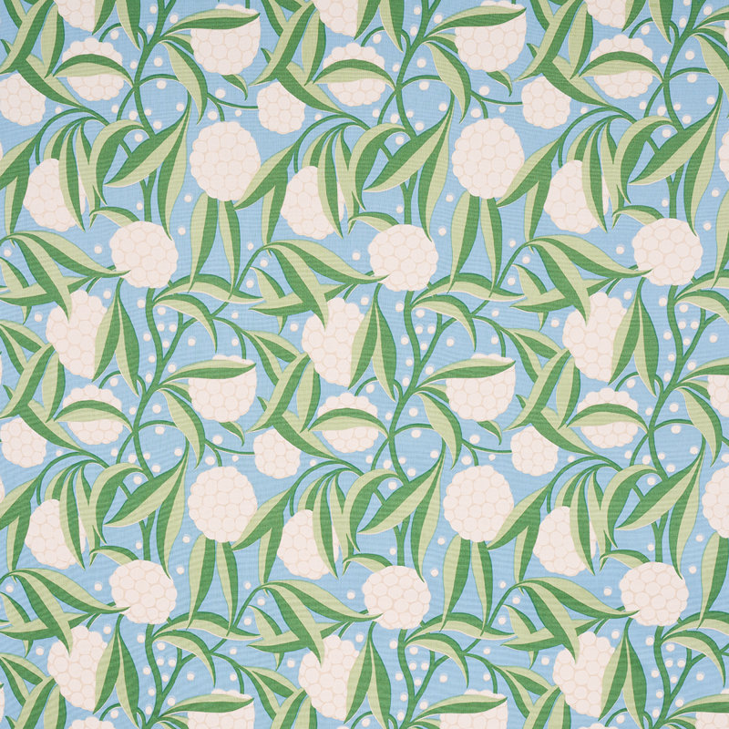 Rubus Cotton Linen Fabric, Delft