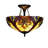 Glass Semi Flush Mount