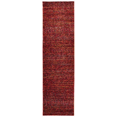 Tapis rouge / rouille Bobby