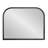 Wooden Arched Bathroom Mirror-1681332373