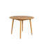 Fabio Round Solid Oak Dining Table-70958615