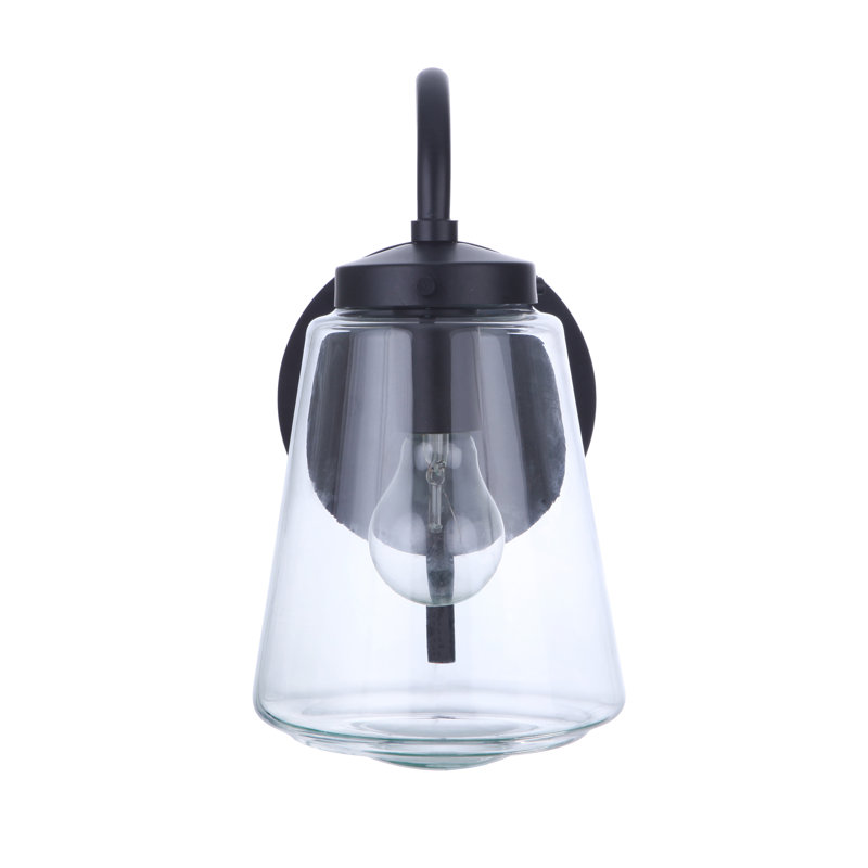 Laclede Wall Light, Midnight, 12" H x 6.25" W x 8.5" D