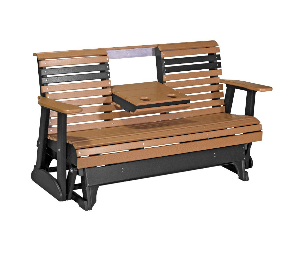 Ebern Designs Walworth Plain Glider Bench & Reviews | Wayfair