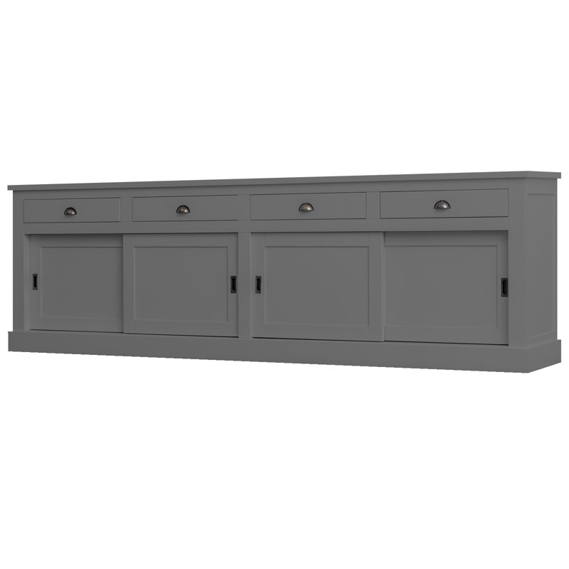 Ankit 300cm Sideboard, Mouse Grey