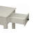 White Finish Accent Table