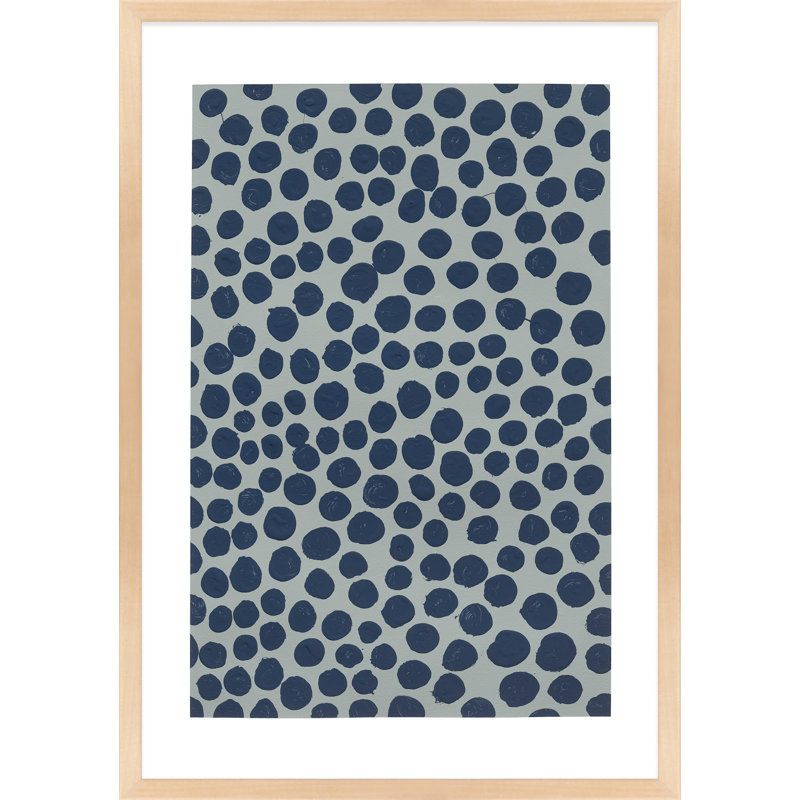 Navi Blackberry on Gray par Michela Sorrentino - Peinture, Brun, H 30 po x l 21 po x P 1,25 po