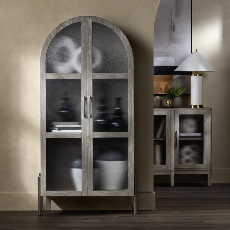 2 Door Tall Curio Cabinet