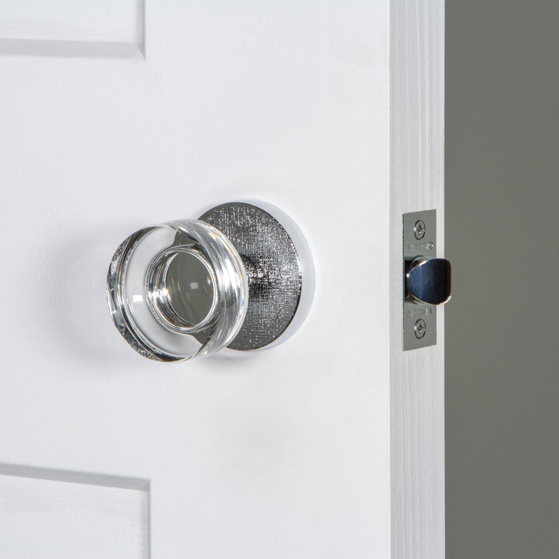 Bouton d'intimité (lit et bain), 2.38", Chrome brillant