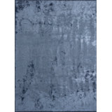 Rapture Blue Abstract Luxury Area Rug