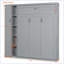Lit escamotable moderne avec tablettes murales-1468968318-1468968313