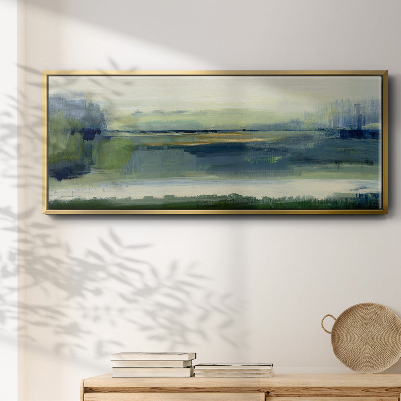 Glistening Meadow- Framed Canvas