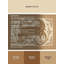 Tapis oriental traditionnel lavable à la machine Paizley Manuscript Illumination - beige-1003337034