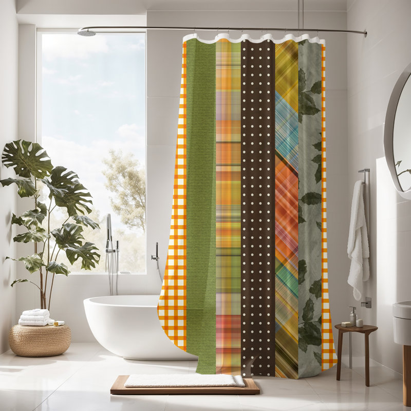 Shower Curtain, 93" H x 70" W
