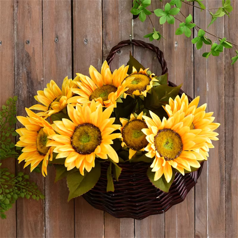 Wall-Mounted Artificial Flower