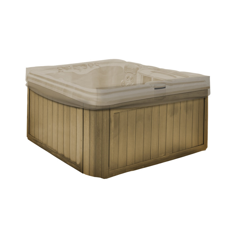 Covers & All Square Hot Tub Cover, 35.6cm H x 215.9cm W x 215.9cm D