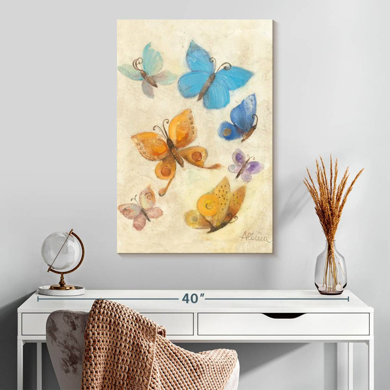 Brampt volant des papillons, H 30 po x l 20 po