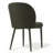 Modern Fully Upholstered Dining Chairs With Fabric-Wrapped Legs-2096628636