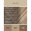 Tapis moelleux doux et moelleux en damas beige classique Cortland-1789155461