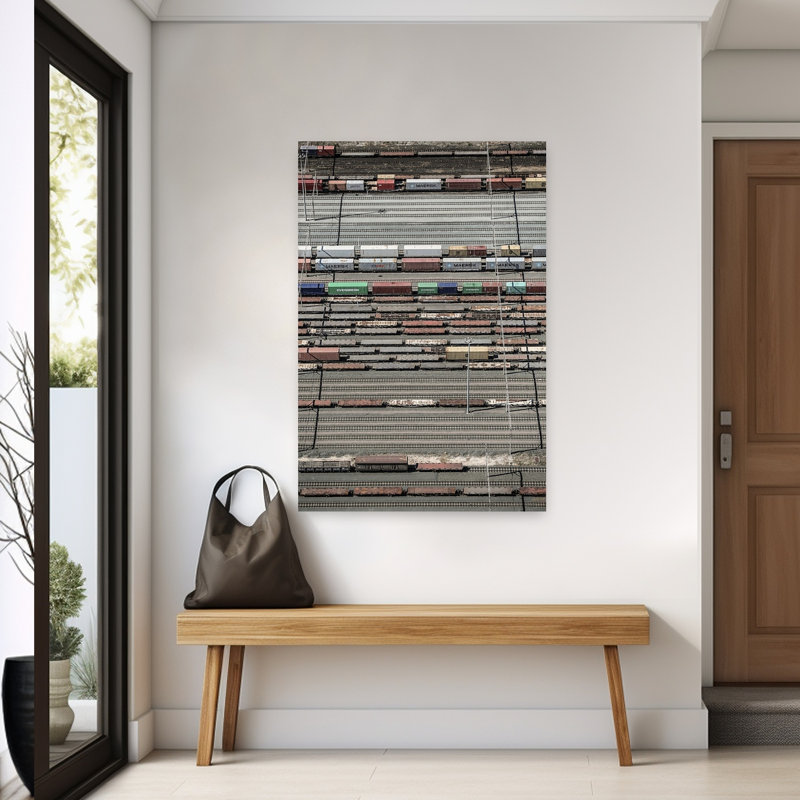 Art contemporain Art contemporain, H 60 po x l 40 po