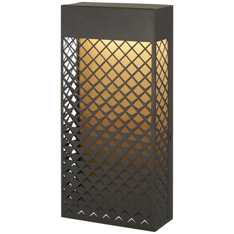 Bledsoe Aluminum LED Wall Light, 14" H x 6.75" W x 2.75" D