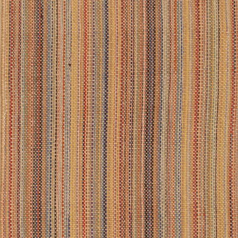 Multicolored Stripe Modern Tibetan Wool Runner - 2'9" X 30'