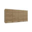 Armoire murale 120, quatre portes, deux armoires, deux tablettes