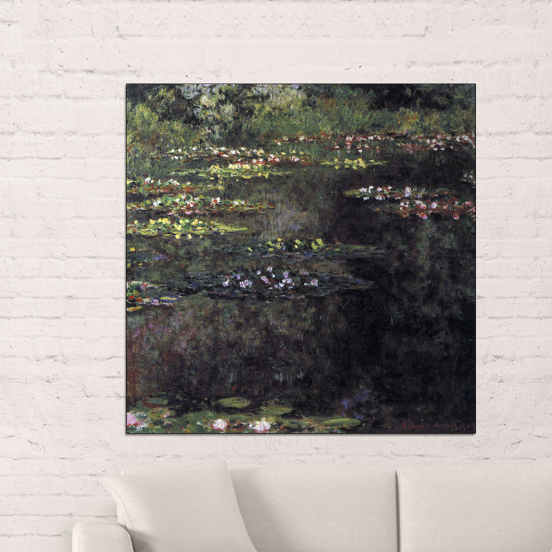 Claude Monet - Wrapped Canvas Painting, 100cm H x 100cm W x 1.8cm D