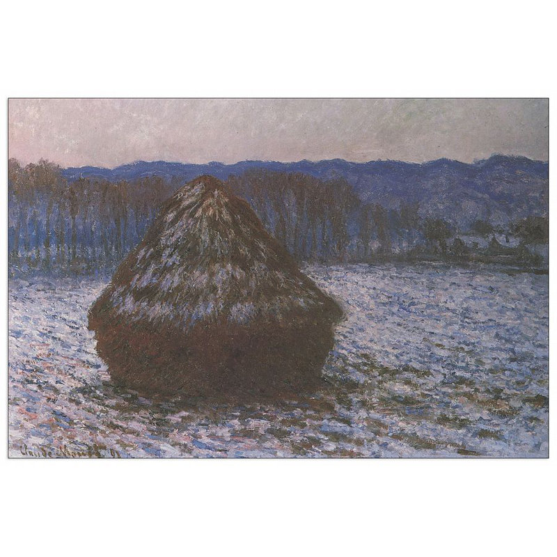 Claude Monet - Wrapped Canvas Painting, 90cm H x 135cm W x 1.8cm D