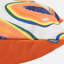 icon Papaya Fruit Print Indoor-Outdoor Cushion