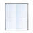 Frame Double Sliding Opening Soft-Close Shower Door  - Bathroom Sliding Opening Shower Door  - (6Mm) Thick Tempered Glass Door-122071509