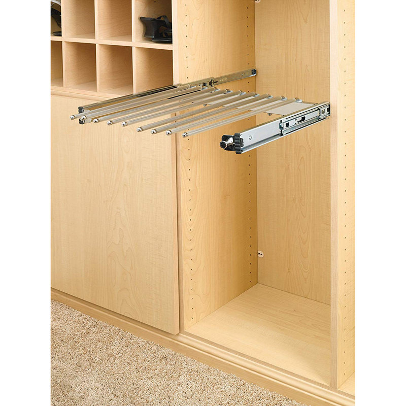 Organisateur de pantalons rétractables Rev-A-Shelf, PSC-2414CR, H 3 po x l 23,75 po x P 14 po