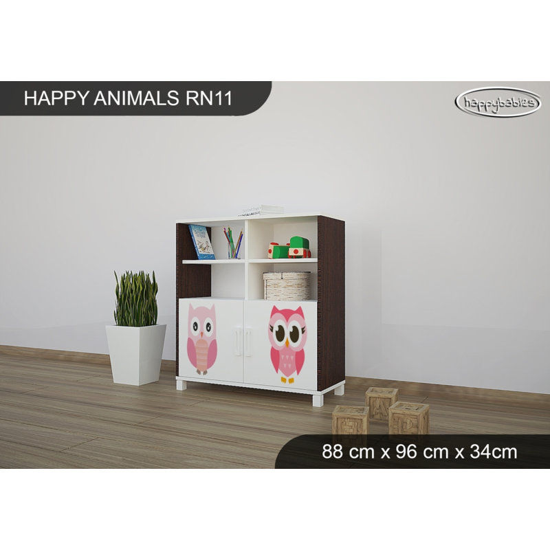 88cm W Kids Cube, Chestnut