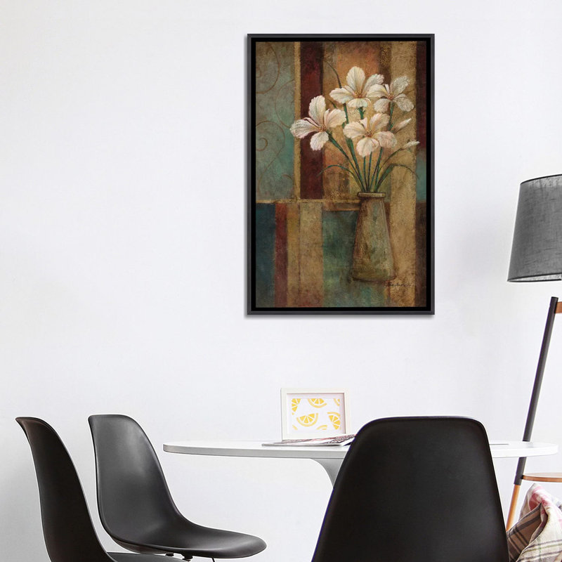 «True Magic II» par Ruane Manning - reproduction d'art, H 40 po x l 26 po x P 1,5 po, Aucun mat, Toile avec cadre noir patiné