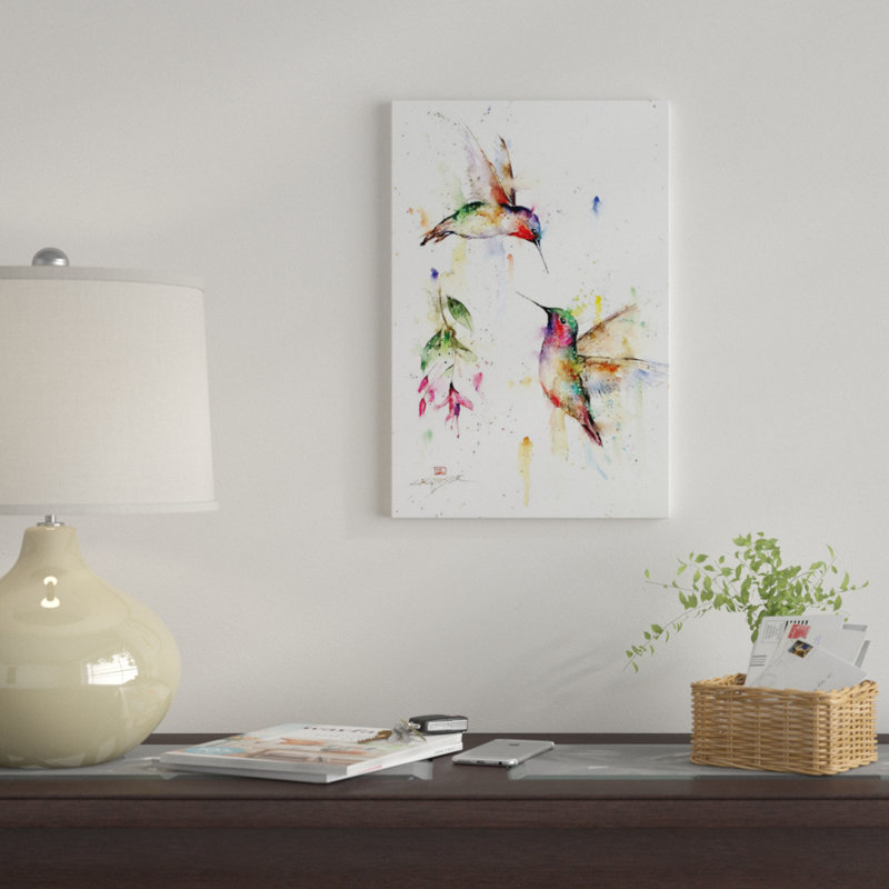 « meeting place », peinture sur toile tendue, H 18 po x l 12 po x P 1,5 po, Toile tendue, Pas de tapis
