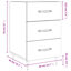 Deana 40cm W Manufactured Wood Bedside Table-2042197091