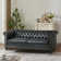 Pausch 3-Seater Upholstered  Chesterfield Sofa with Wooden Legs