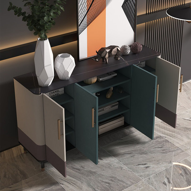 Armoire à chaussures scellée luxueuse de style italien