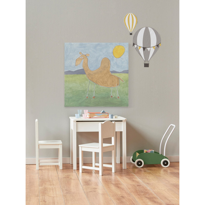Daviston Quinn's Camel - Painting on Canvas, 45cm H x 45cm W
