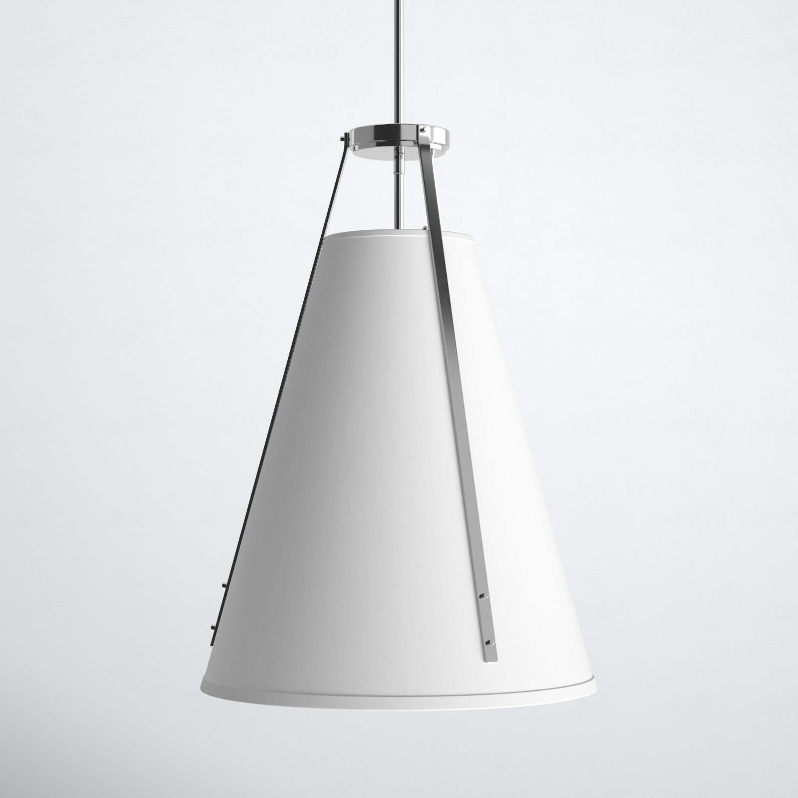 Gretel 4 Light Dimmable Pendant, Polished Nickel