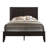 Queen Panel Bed With Rectangular Headboard And Stable Construction Elements Tapered Legs A Focus On Clean Lines