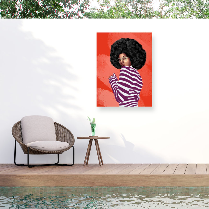 Emel Tunaboylu  Ratio  Print By Bohonewart 3 Outdoor  Canvas, H 35 po x l 47 po