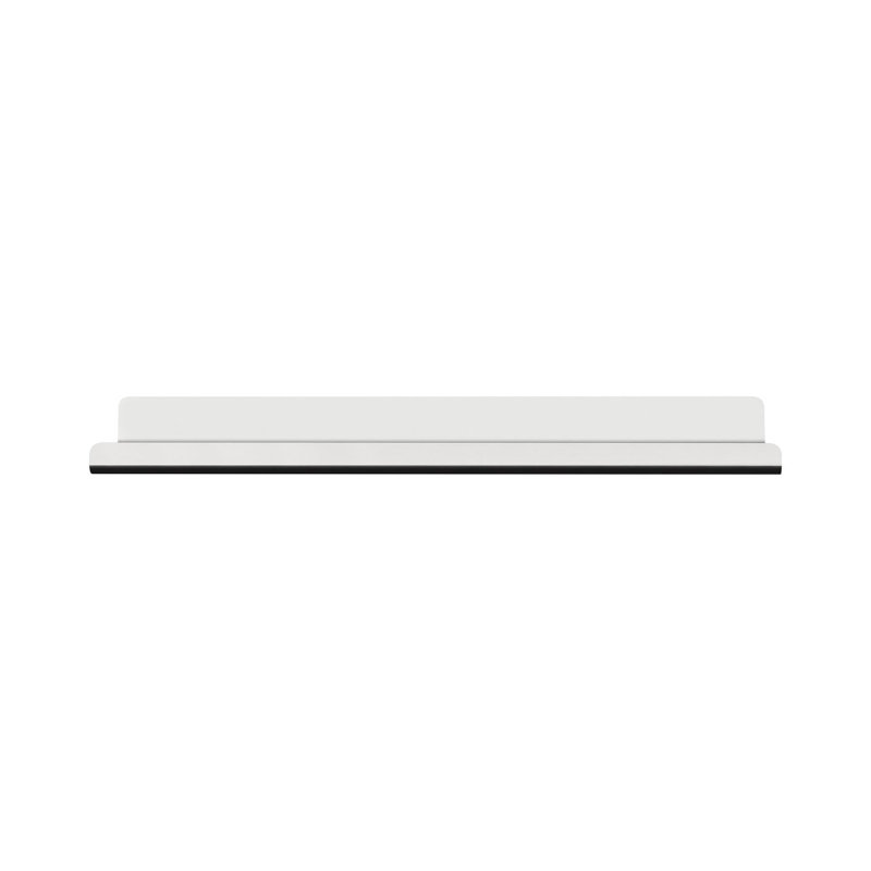 MODO Metal Floating Shelf, 1.8" H x 20.3" W x 4.1" D, Stainless Steel Polished