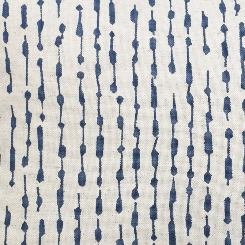 Coussin Banco, 14 po x 48 po, Bleu