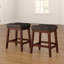 Boneta Kona 24" Tall Backless Counter Stool, Raisin