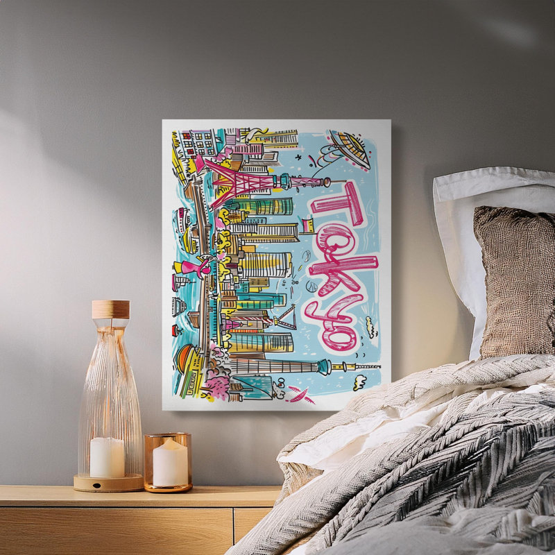 Doster 1 Piece Wrapped Canvas Wall Art Set, 9x12