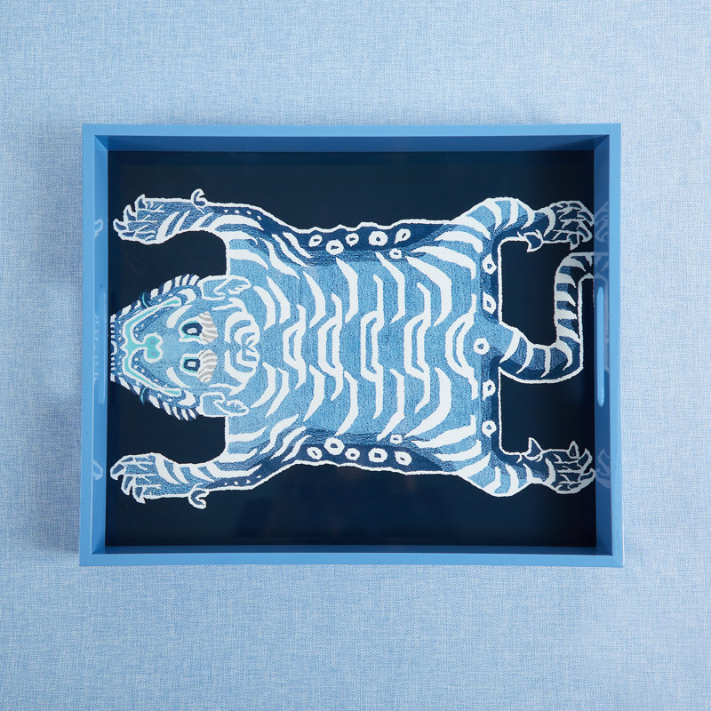 TIGER RECTANGULAR TRAY MARINE 17" D X 2" H