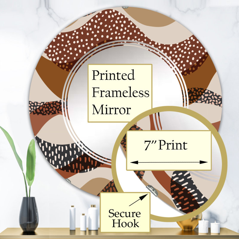Miroir de salle de bain sans cadre, 36 po x 36 po