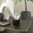 Wakenda Glass Cut Stone Inspired Abstract Decorative Clear Sculpture with Black Base-213402811